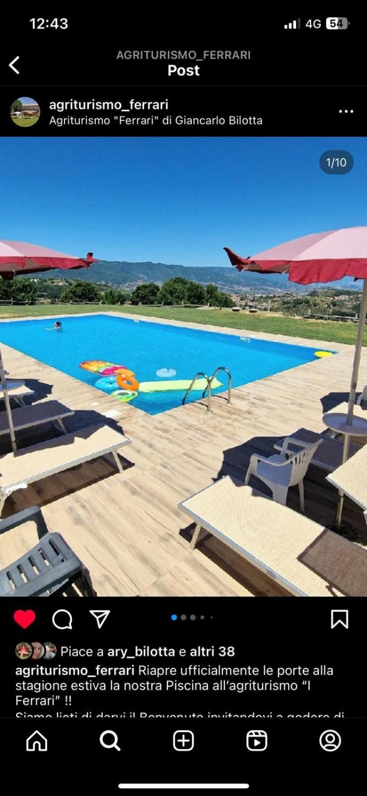 Agriturismo Ferrari Dipignano Экстерьер фото